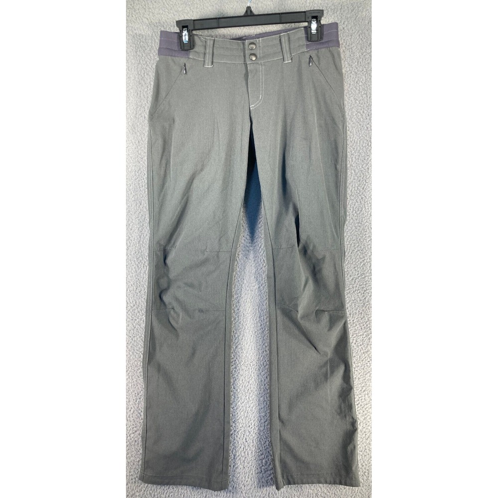 Kuhl Pants Women 4 Regular Gray Stretch Trail Hiking‎ Nature Outdoor Gorpcore